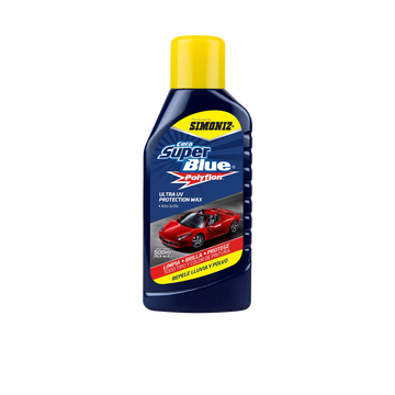Cera Super Blue Polyflon Simoniz para carro en Medellín, protección y brillo intenso para pintura automotriz, Super Blue Polyflon Simoniz cera Simoniz carro cera protectora automotriiz brillo intenso carro protección pintura vehículo productos detailing Colombia
cera líquida carro polish automotriz Simoniz