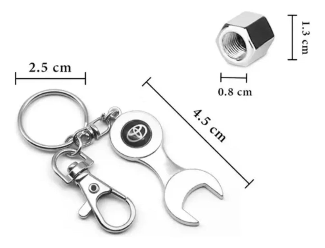 Tapa Valvulas Toyota Con Llavero