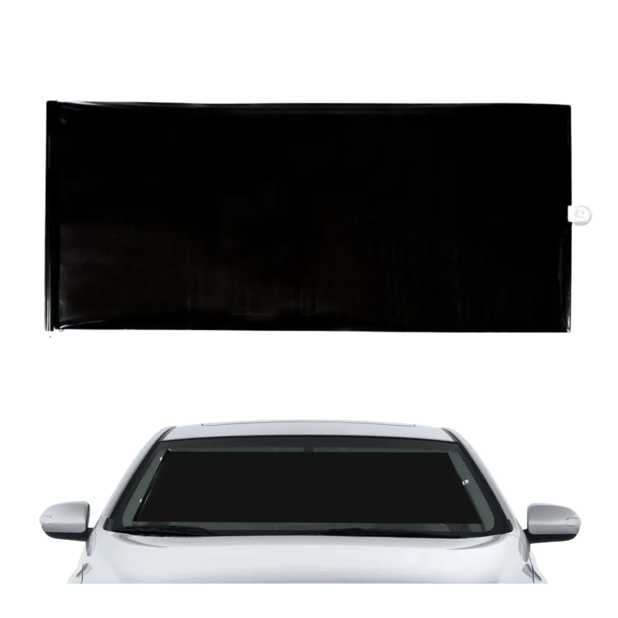 Tapasol polarizado Protege del sol, reduce el calor y cuida el interior del vehículo. Fácil de instalar y compatible con varios modelos.