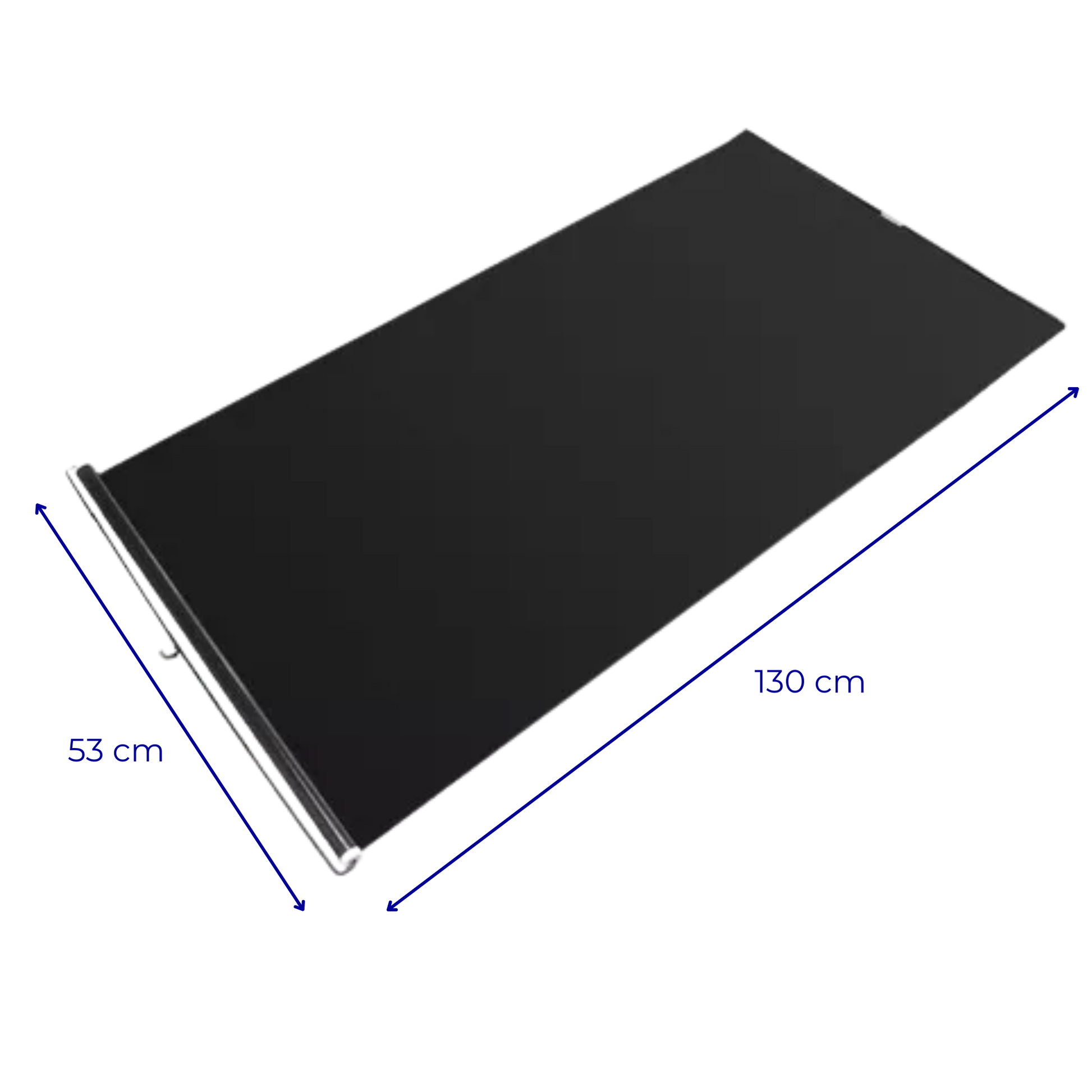 Tapasol polarizado 130x53 cm. Protege del sol, reduce el calor y cuida el interior del vehículo. Fácil de instalar y compatible con varios modelos.