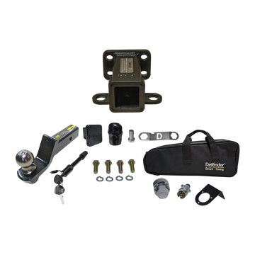 Tiro de arrastre para Montero con bola 2", kit completo, fácil instalación, garantía de por vida y diseño 3D. ¡Carga más y viaja seguro!