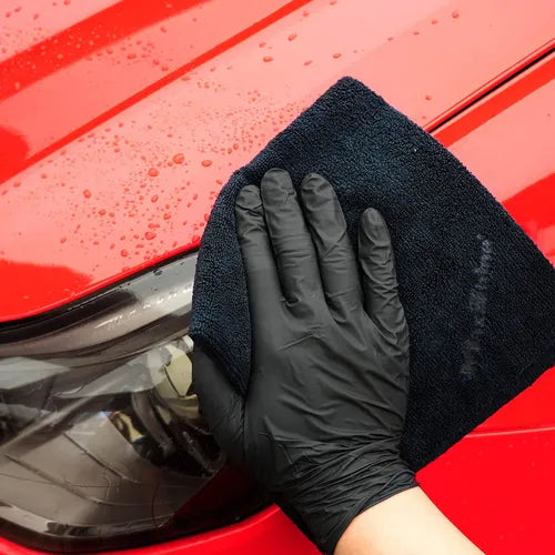 toalla microfibra, Maxshine, limpieza automotriz, detallado de autos, accesorios limpieza, toalla sin bordes, cuidado interior auto, cuidado exterior auto