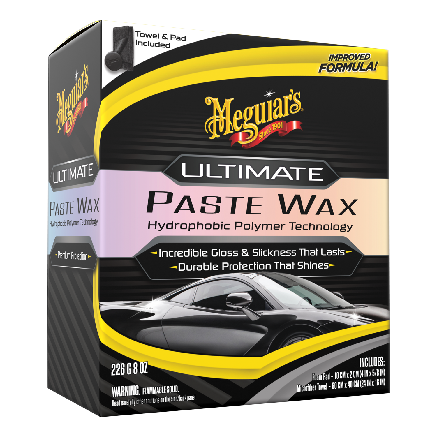 Ultimate Paste Wax, Cera en Pasta G210608 Meguiars