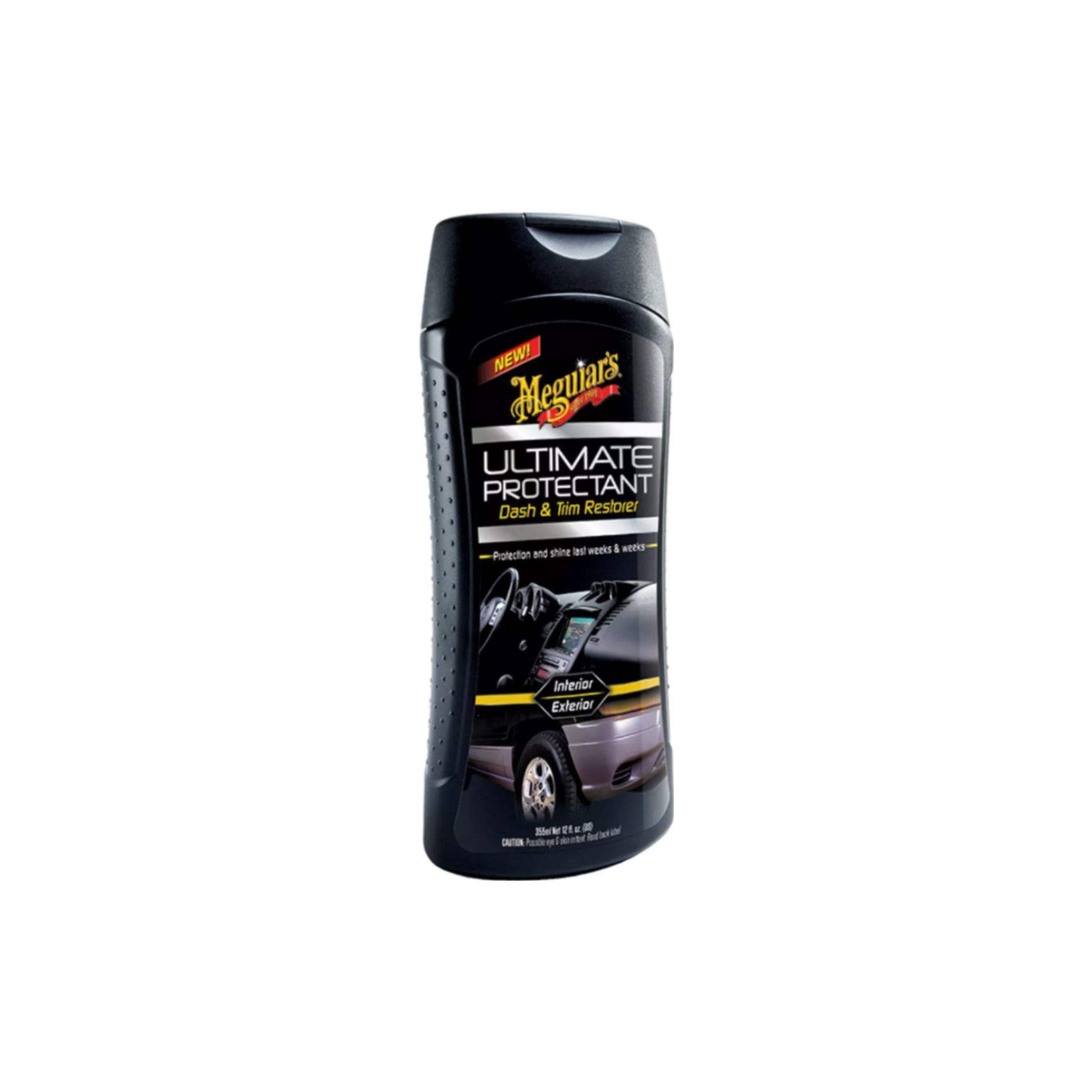 Meguiar’s Ultimate Protectant protege y restaura plásticos y vinilos con acabado brillante, duradero y sin grasa. Ideal para interiores y exteriores.