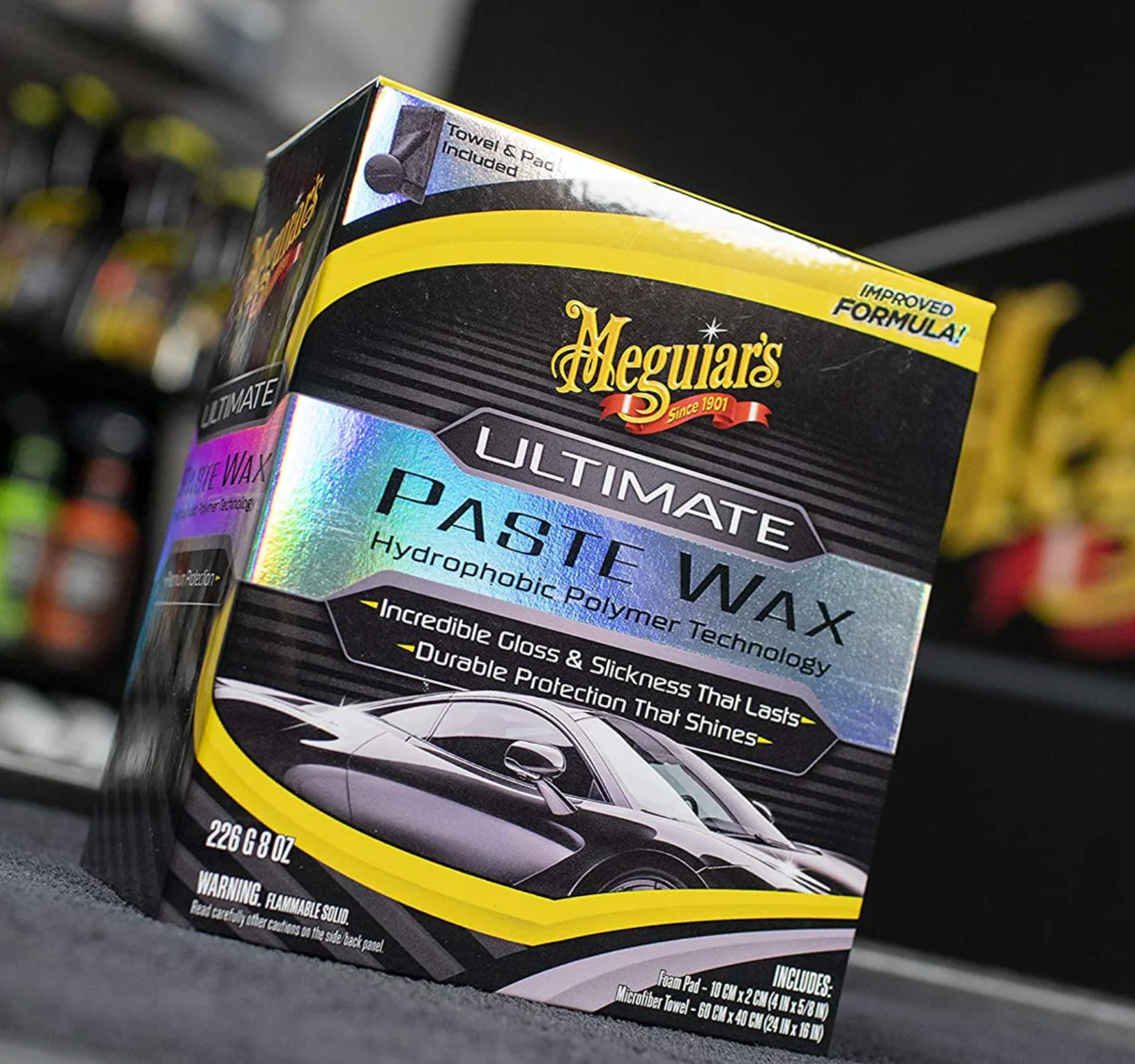 Ultimate Paste Wax, Cera en Pasta G210608 Meguiars