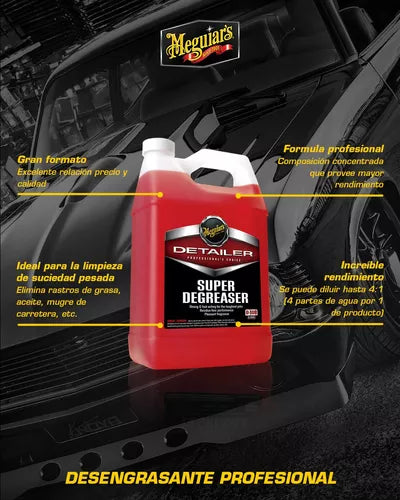 Super Degreaser, Super Desengrasante Exterior D10801 meguiars