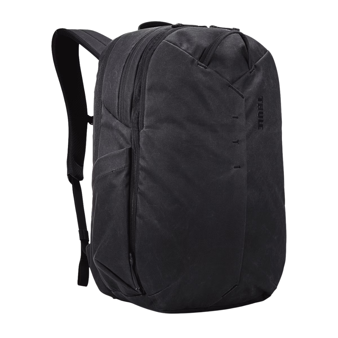Mochila Thule Aion, Bolso RoundTrip Aion, Thule Aion 28L, mochila expandible Thule, bolso de viaje sostenible, mochila bluesign Thule, mochila ecológica, mochila lona encerada, Thule Aion Sling compatible, mochila urbana de viaje
