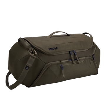 Bolso RoundTrip Thule, bolso ciclista Thule, bolso para accesorios de bicicleta, bolso Thule 55L, bolso bluesign Thule, mochila para ciclistas, bolso de viaje para bicicleta, accesorios Thule, bolso de lona Thule, bolso de ciclismo montaña carretera