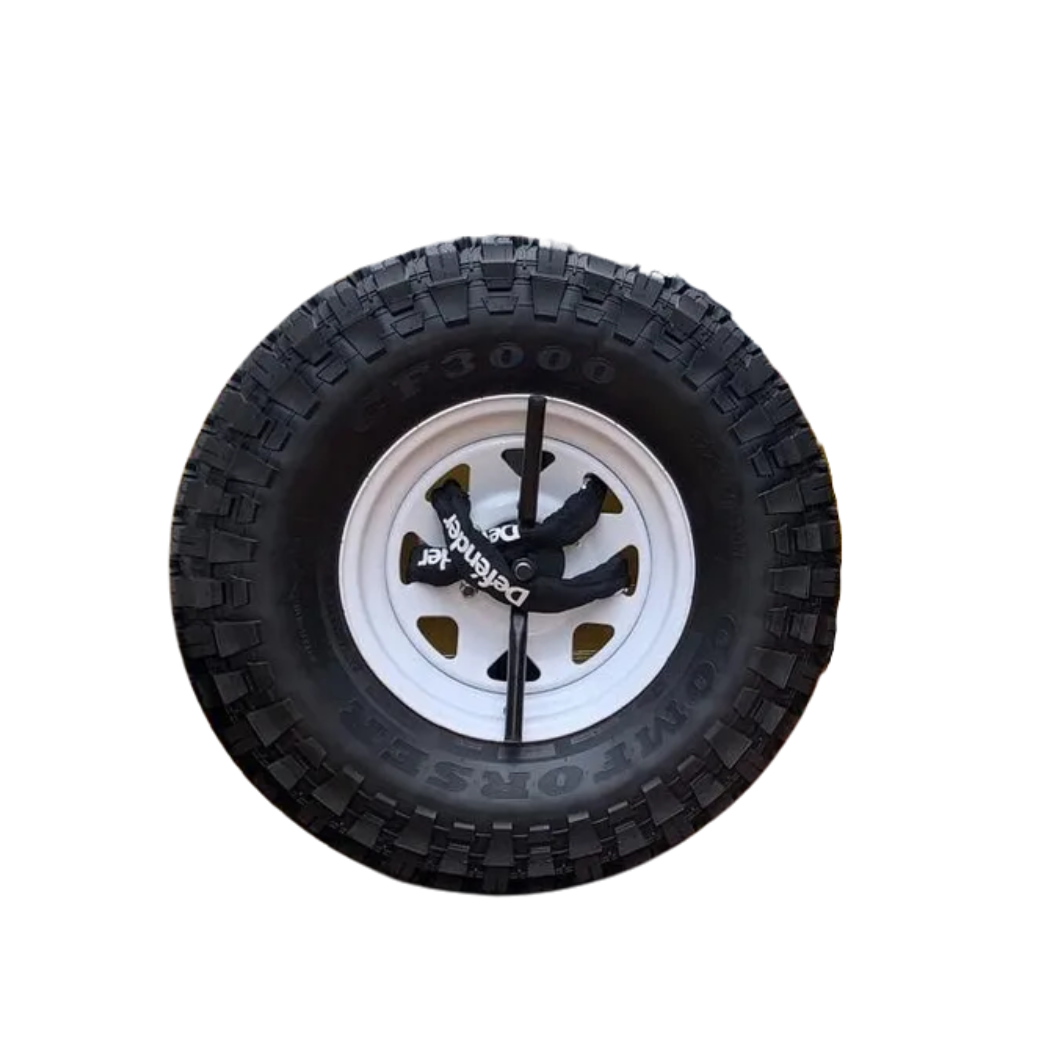 Cadena Defénder de 10 mm en acero de manganeso endurecido, 150 cm de largo, con candado reforzado, anti-taladro, alta seguridad y garantía de por vida.