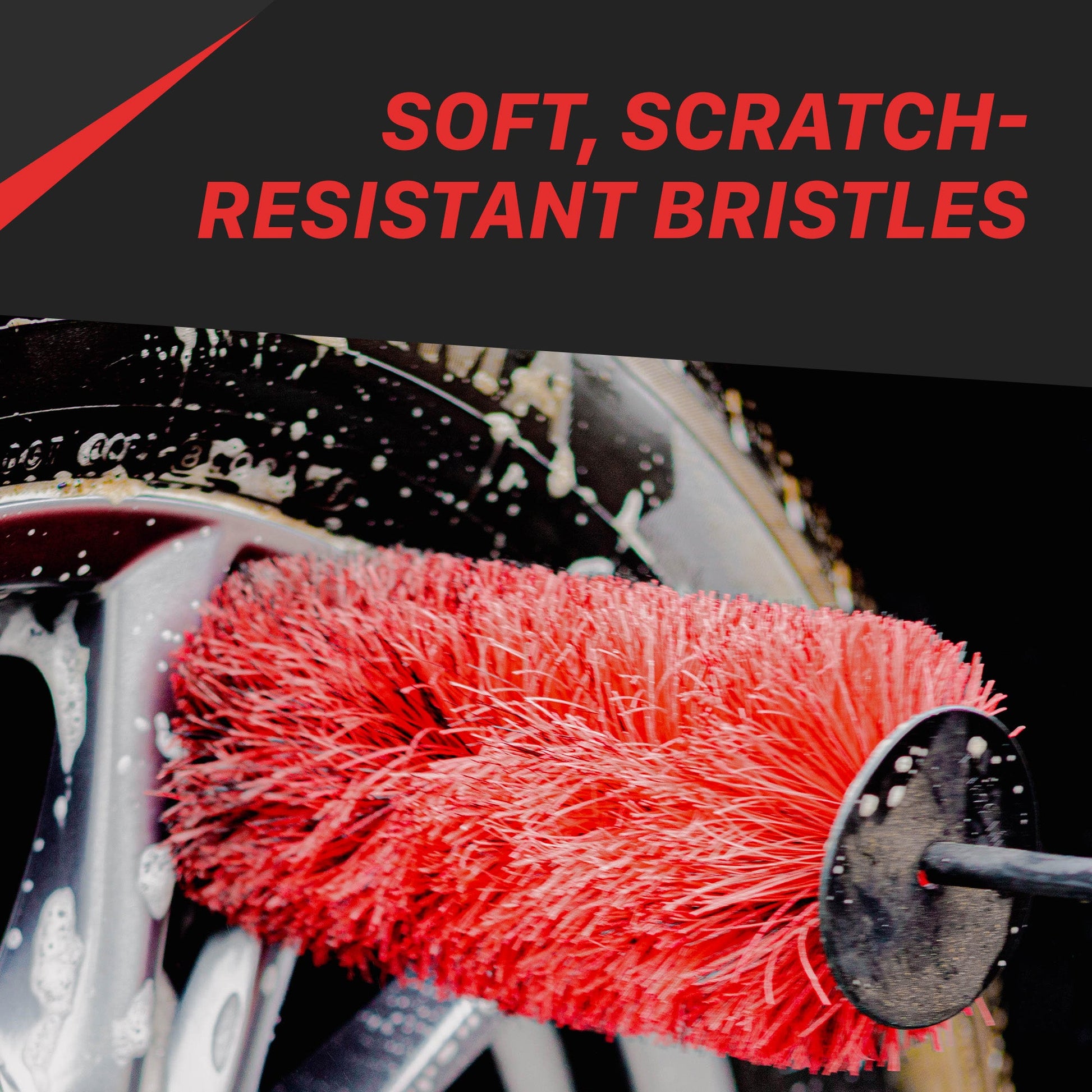 cepillo de rines, MaxShine Colombia, cepillo para llantas, detailing automotriz, limpieza profunda, accesorios detailing, cuidado de ruedas, detailing profesional