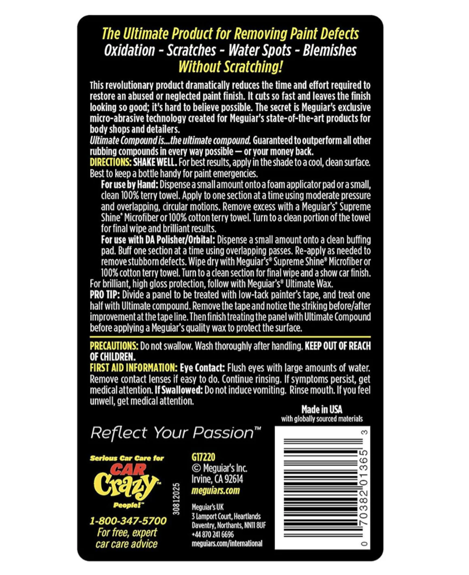 como usar el compound de meguiars