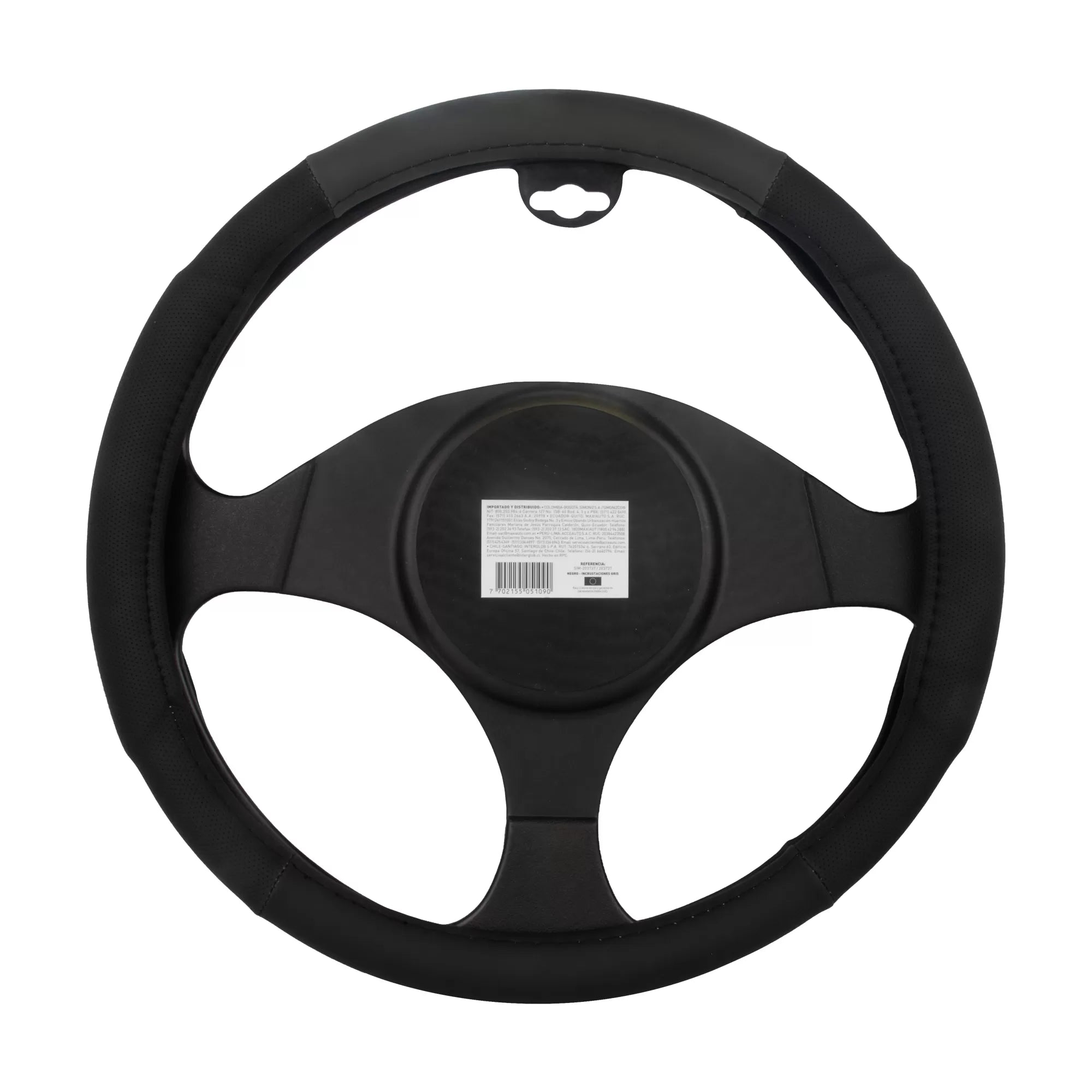 forro cabrilla simoniz, protector timón carro, forro volante gris, cubierta volante pvc, funda para timón auto, accesorio interior carro, forro ergonómico timón, protector volante antidesgaste, accesorios simoniz carro, forro elegante para volante