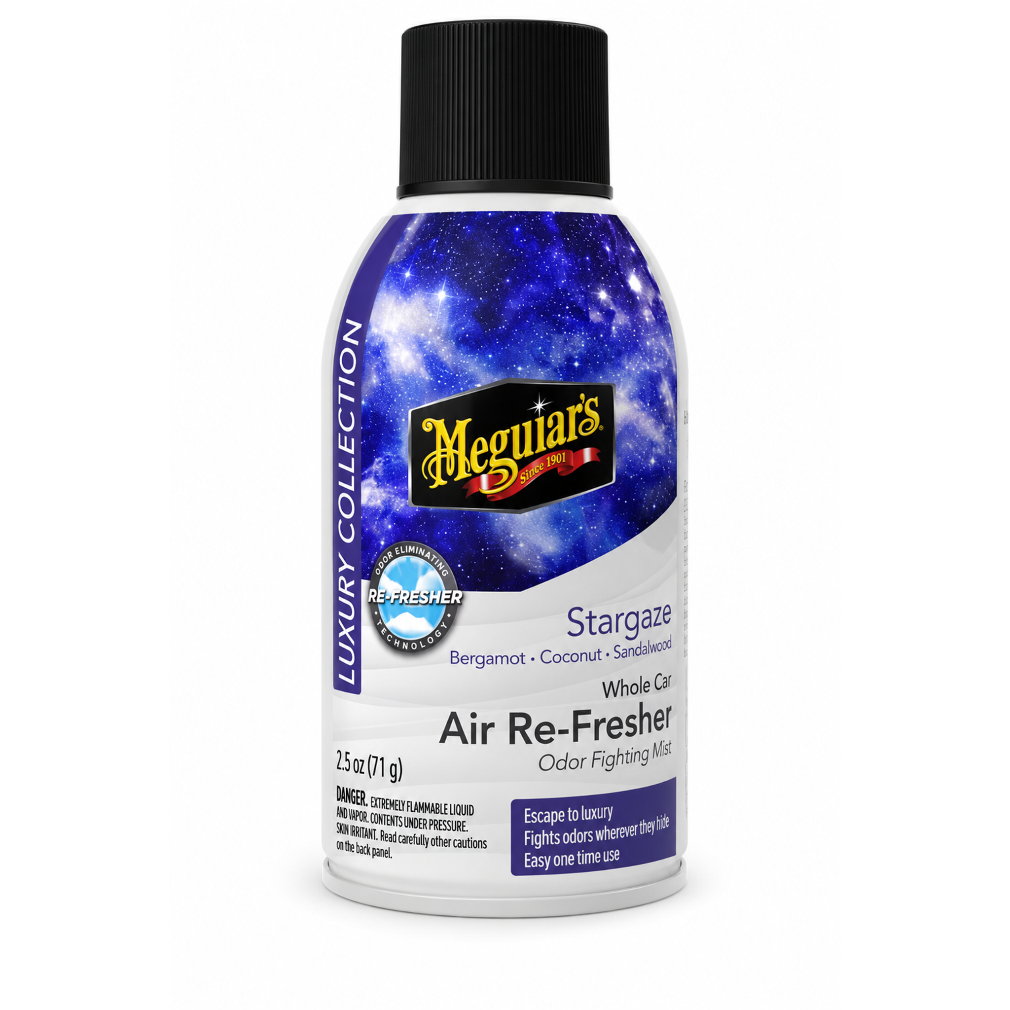 Granada Stargazer de Meguiar's Air Re-FresherG262702 – Eliminador de Olores para Carro Fragancia Premium