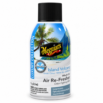 Granada Island Volcano de Meguiar’s Air Re-Fresher G26502– Eliminador de Olores para Carro Fragancia Tropical