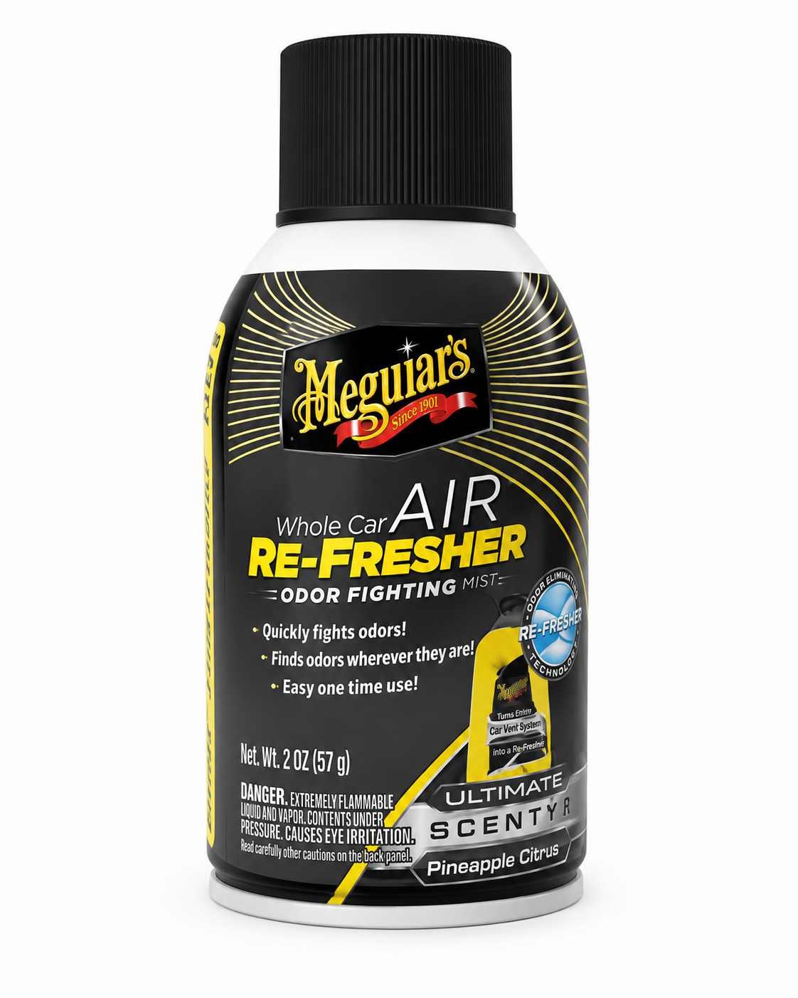 Granada Pineapple Citrus de Meguiar’s Air Re-Fresher G260102– Eliminador de Olores para Carro