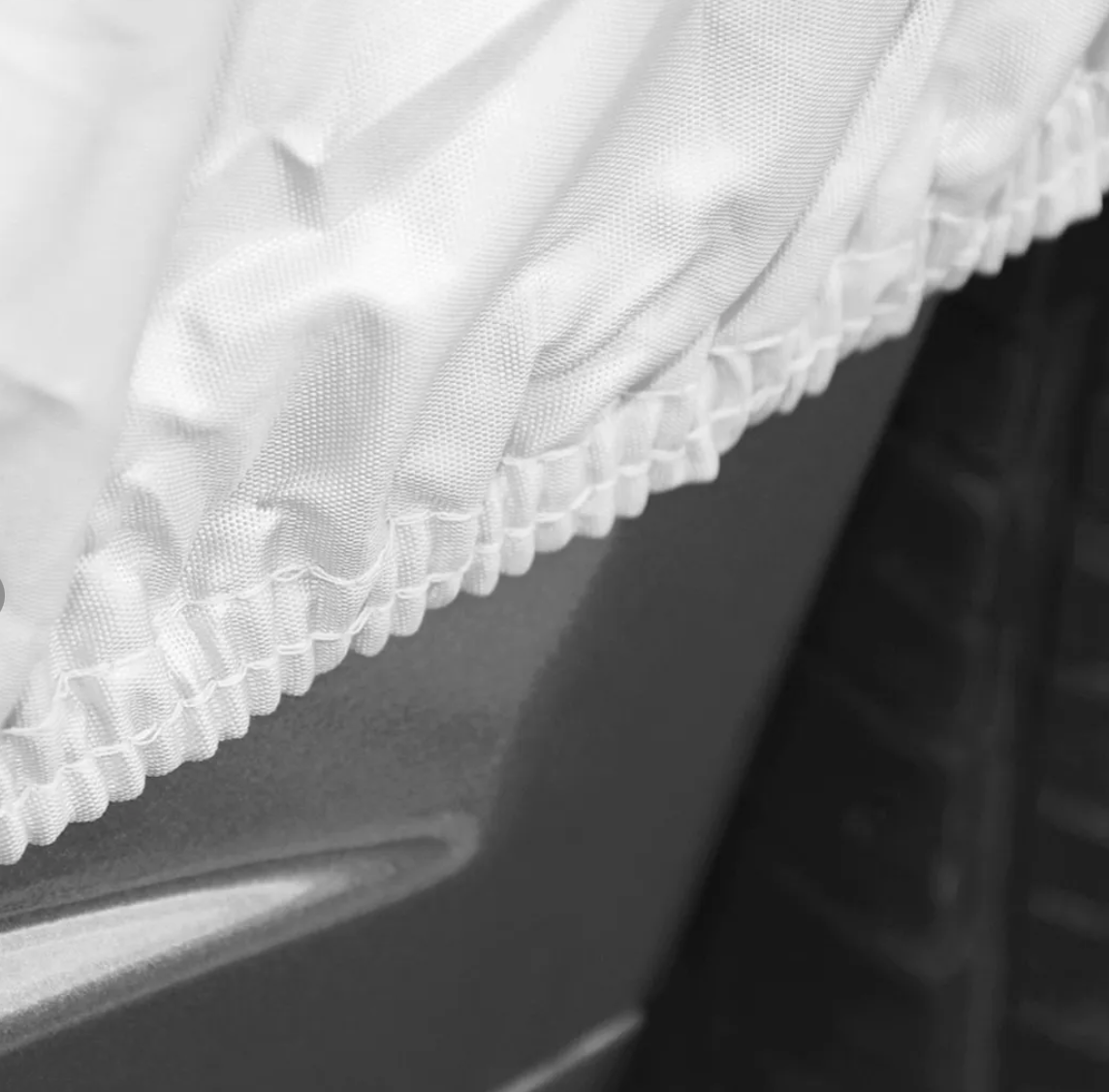 Pijama para carro talla M protege el vehículo del sol, polvo y lluvia en exteriores cuenta con costura reforzada y dobladillos elásticos 