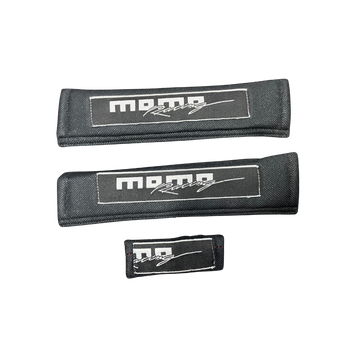 protector cinturón momo, funda cinturón auto, accesorio cinturón seguridad, protector acolchado cinturón, momo racing cinturón, comodidad auto momo, cinturón deportivo auto