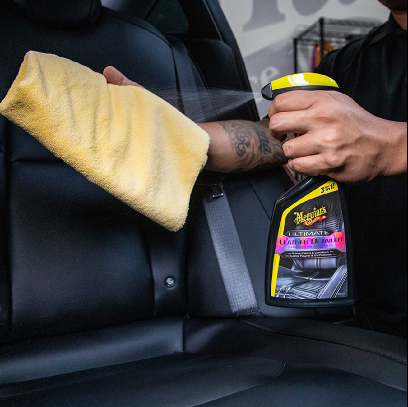 Ultimate Leather Detailer, Limpiador De Cueros G201316 meguiars