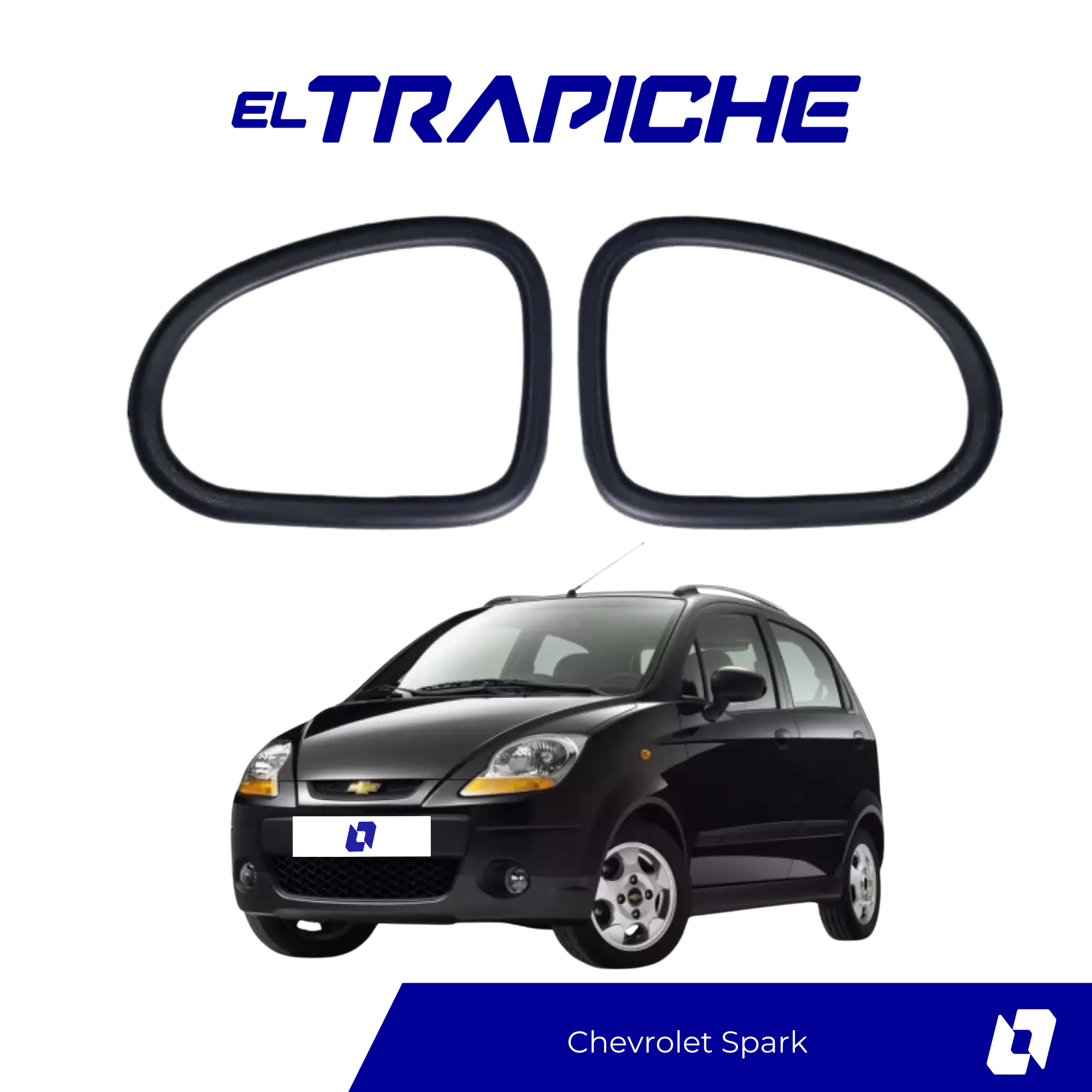 Instala fácilmente este seguro antirrobo para espejos de Chevrolet Spark y protege tus retrovisores sin alterar el diseño original de tu vehículo.