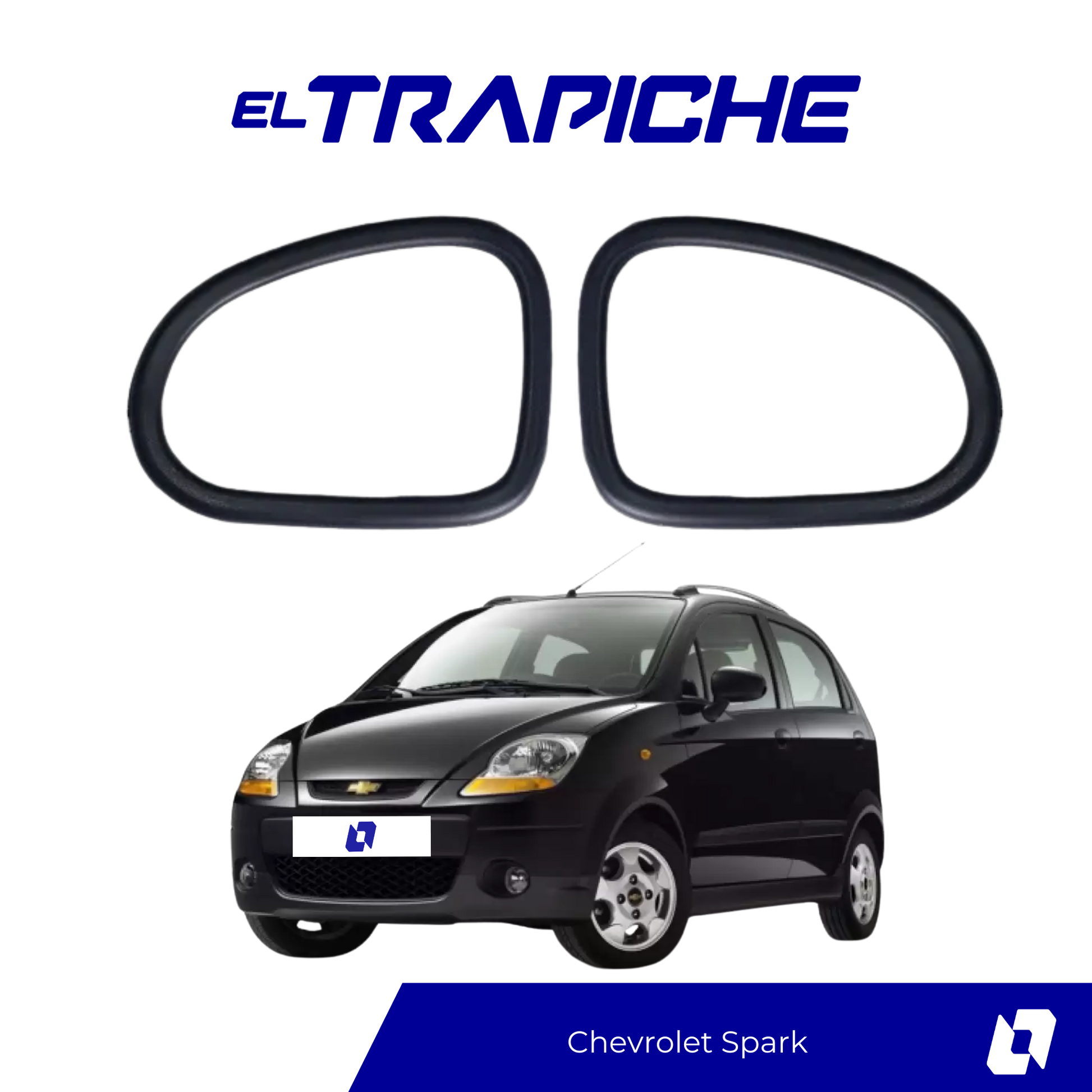Instala fácilmente este seguro antirrobo para espejos de Chevrolet Spark y protege tus retrovisores sin alterar el diseño original de tu vehículo.