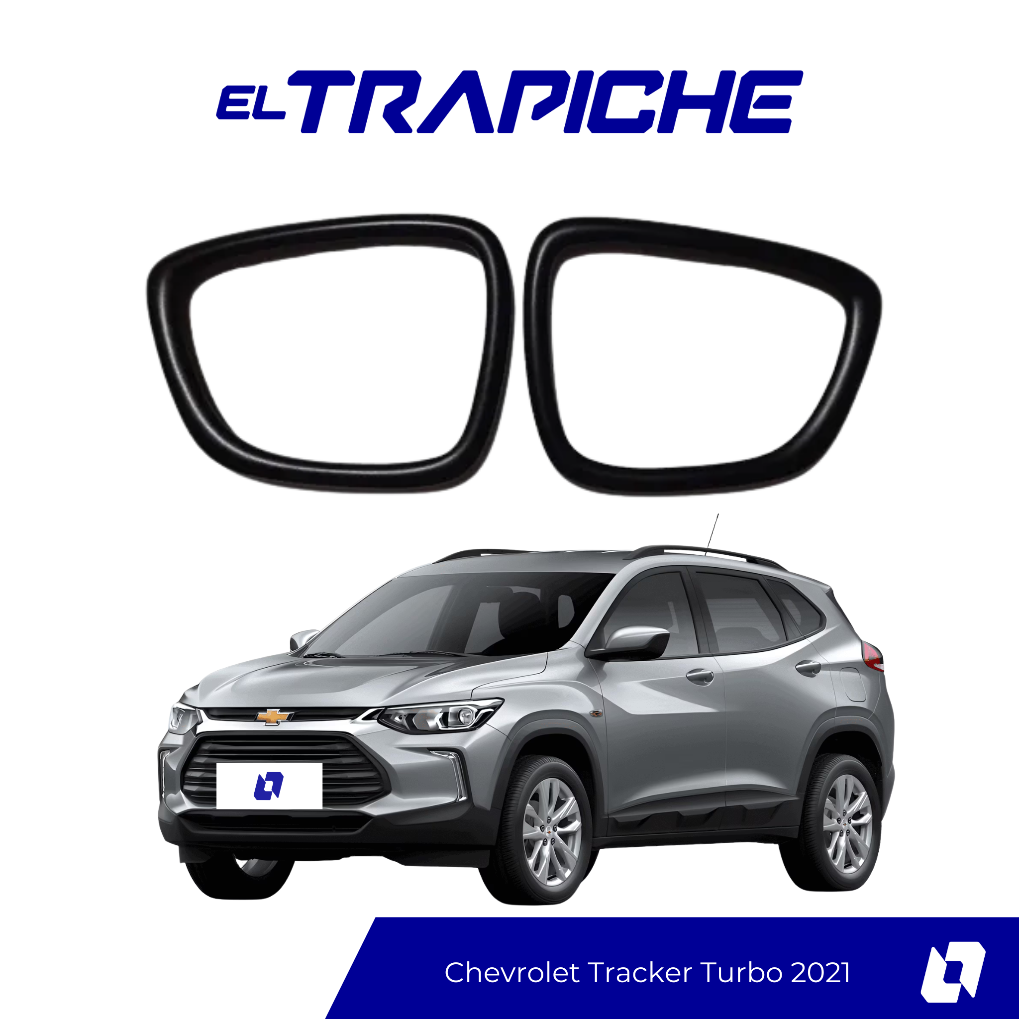 Protege los retrovisores de tu Chevrolet Tracker Turbo 2021 con este seguro antirrobo, fácil de instalar, resistente y sin necesidad de modificar el vehículo.