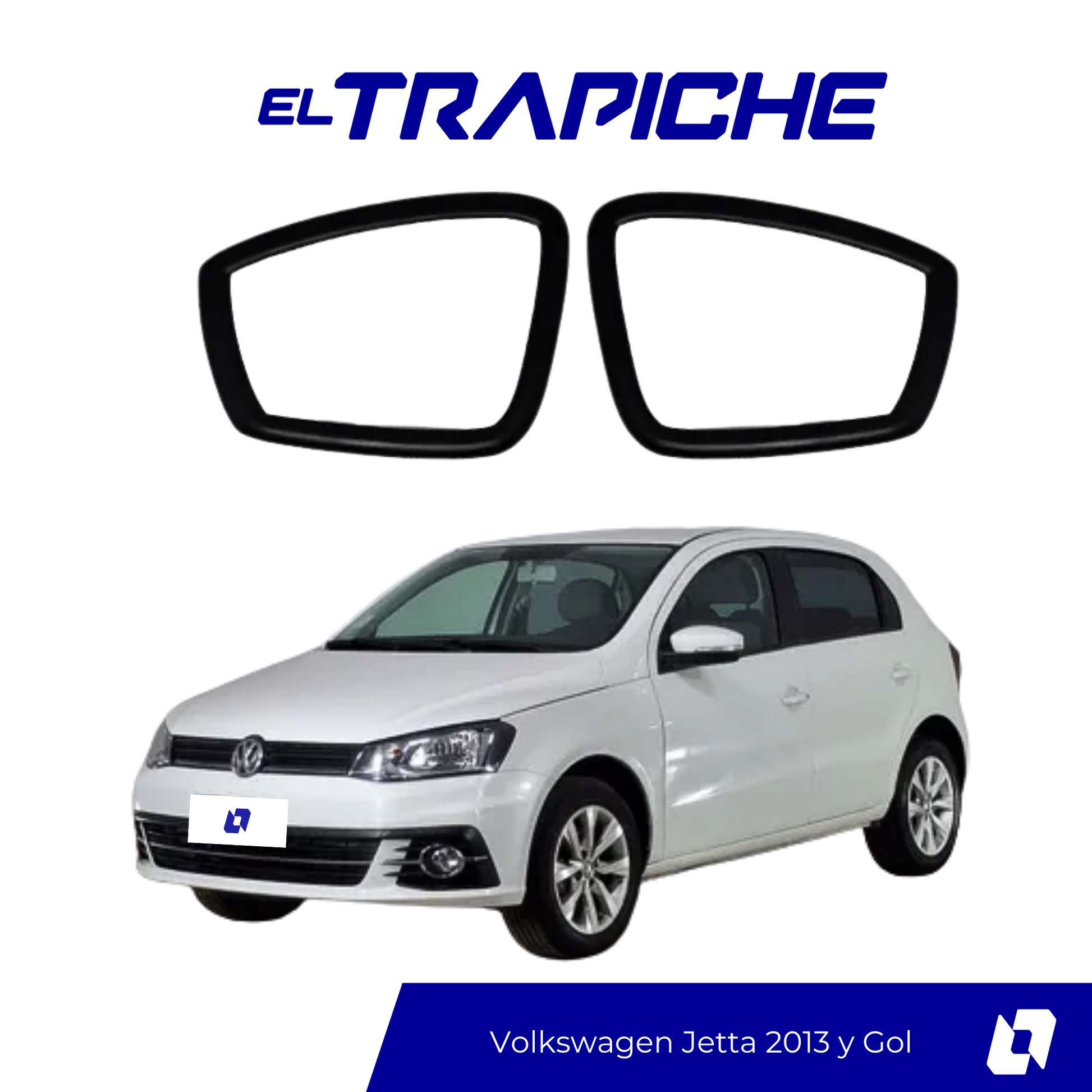 Protege tus espejos del Volkswagen Jetta 2013 y Gol con este seguro antirrobo resistente y de fácil instalación. Seguridad y discreción para tu auto.