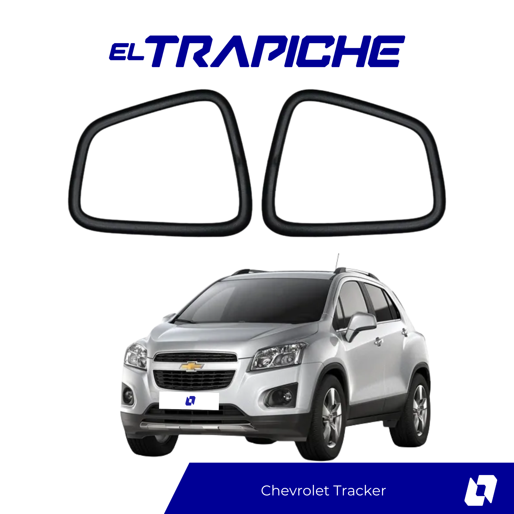 Protege los retrovisores de tu Chevrolet Tracker con este seguro antirrobo, fácil de instalar, resistente y sin necesidad de modificar el vehículo.
