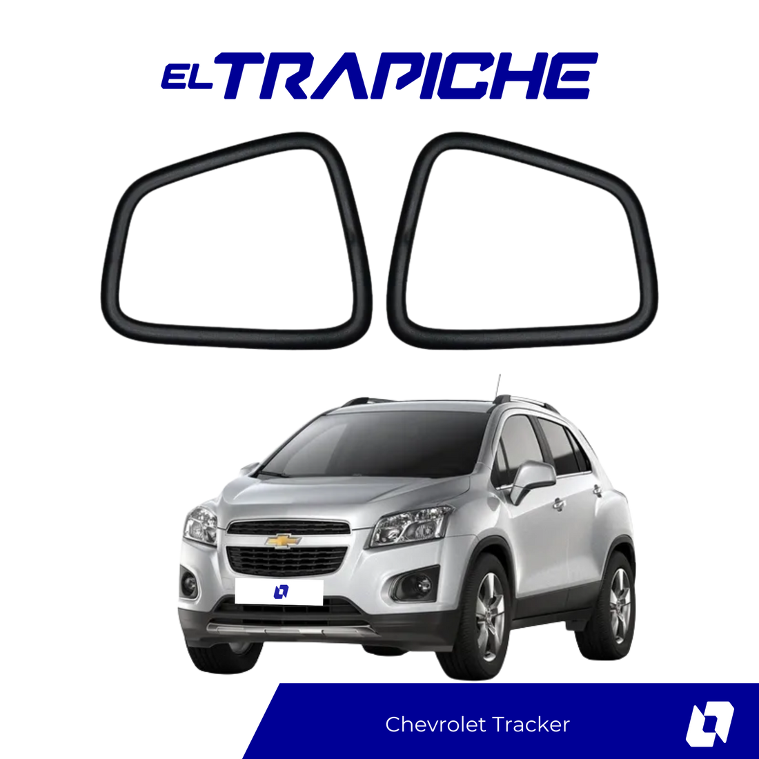 Protege los retrovisores de tu Chevrolet Tracker con este seguro antirrobo, fácil de instalar, resistente y sin necesidad de modificar el vehículo.