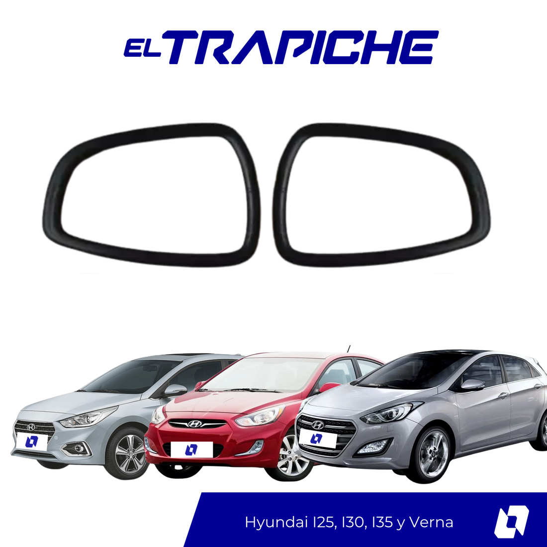 Evita el robo de retrovisores Hyundai I25, I30, I35 y Verna con este seguro fácil de instalar, resistente y sin modificar tu vehículo.

