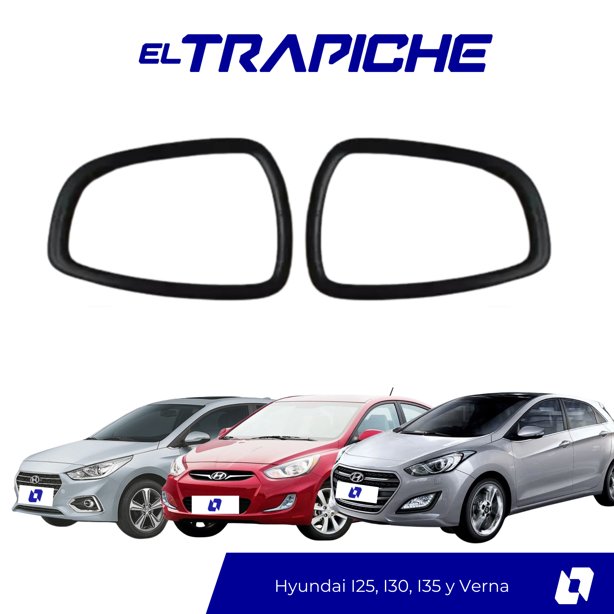 Evita el robo de retrovisores Hyundai I25, I30, I35 y Verna con este seguro fácil de instalar, resistente y sin modificar tu vehículo.

