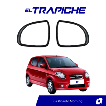 Aumenta la seguridad de tu Kia Picanto Morning con estos seguros de espejos antirrobo. Ajuste perfecto, fácil instalación y máxima protección.