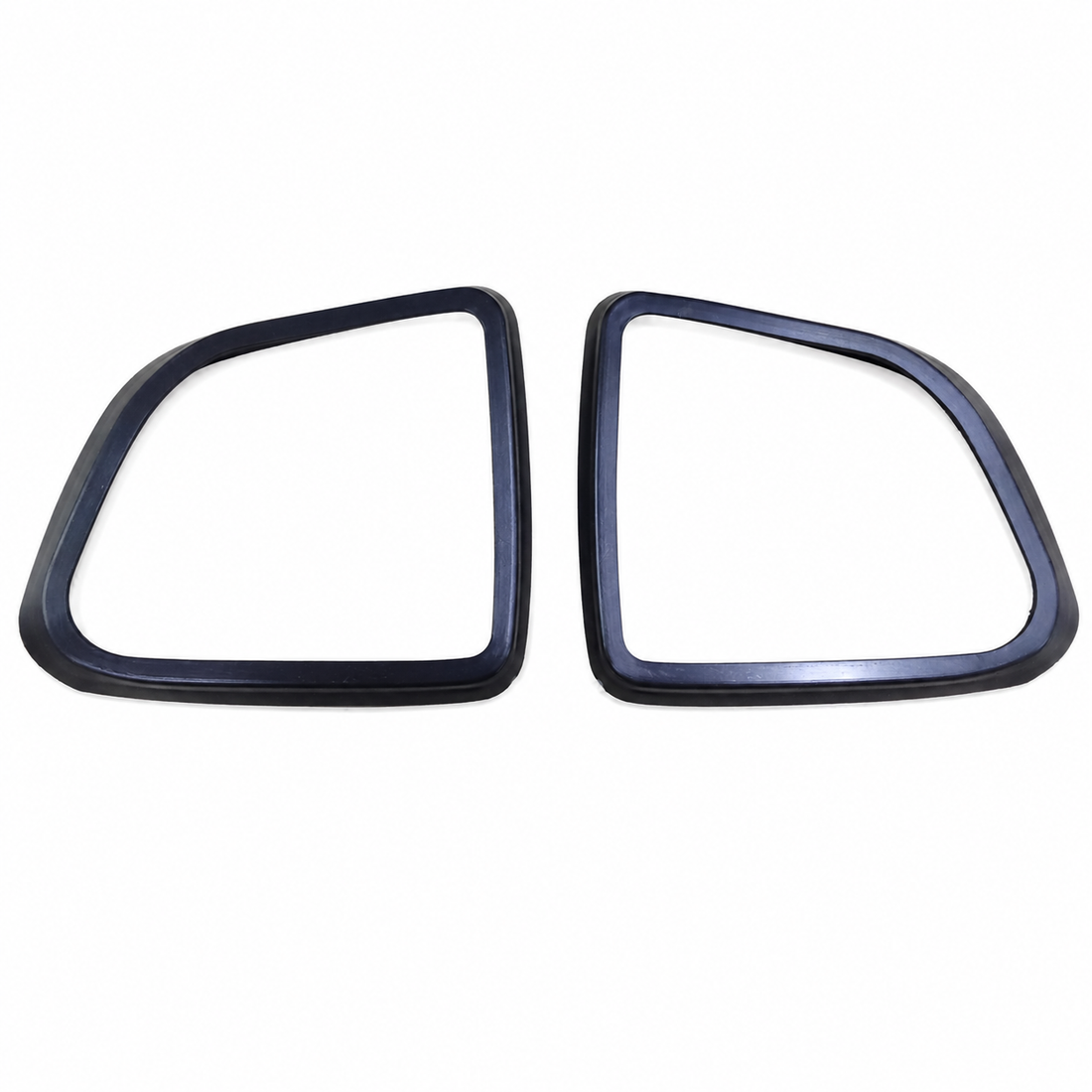 Seguros de espejo para Tesla Model Y en color negro. Protegen