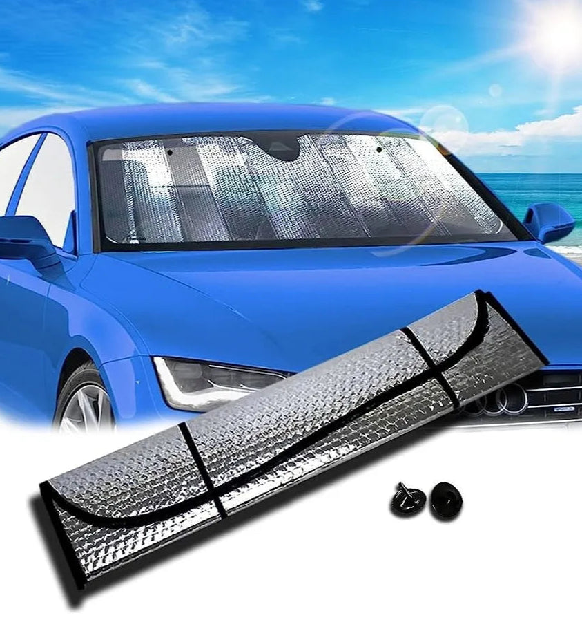 tapasol carro, tapasol universal, tapasol, parasol auto, protector solar parabrisas, tapasol plegable, bloqueador solar auto