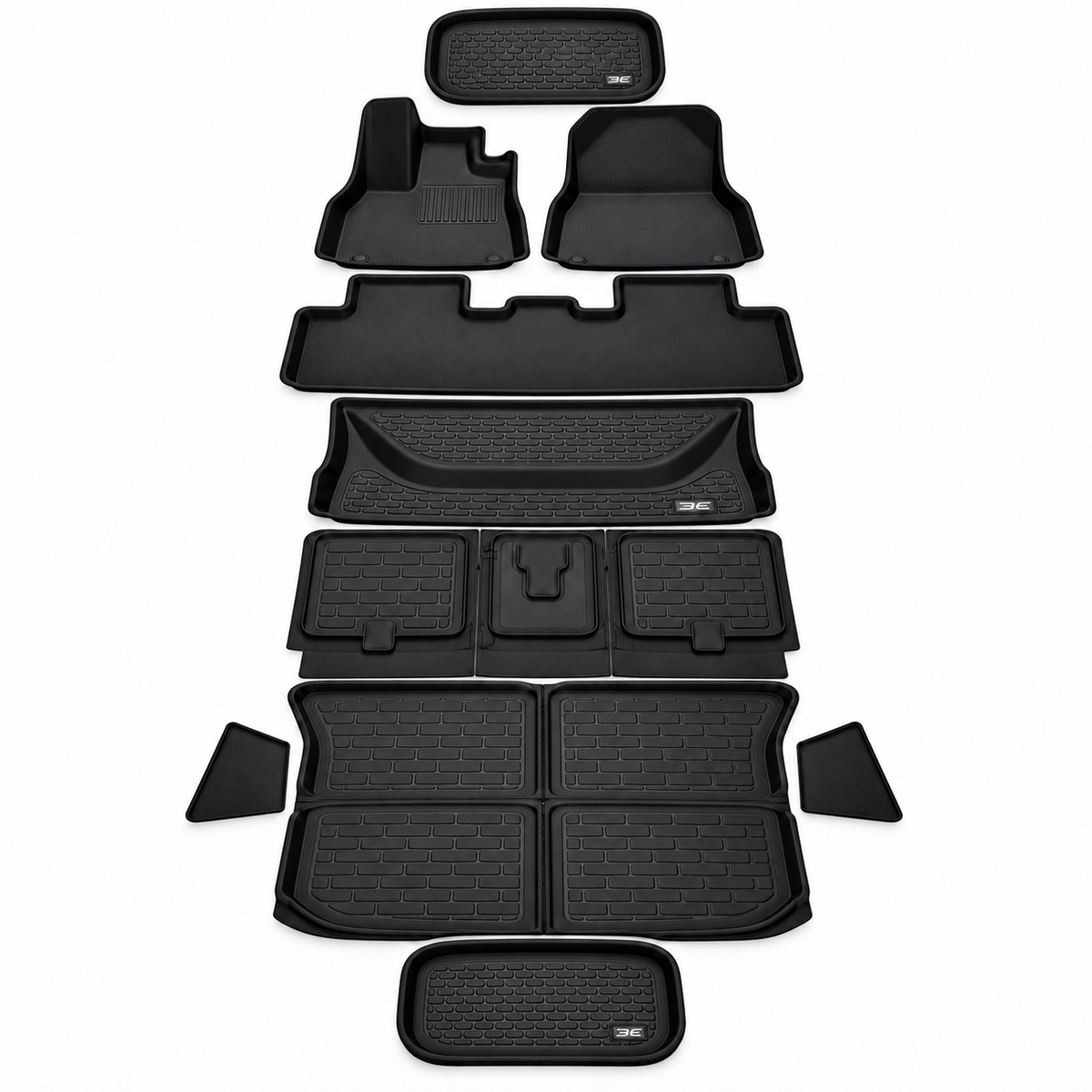 Tapetes 3D juego completo para el tesla model Y