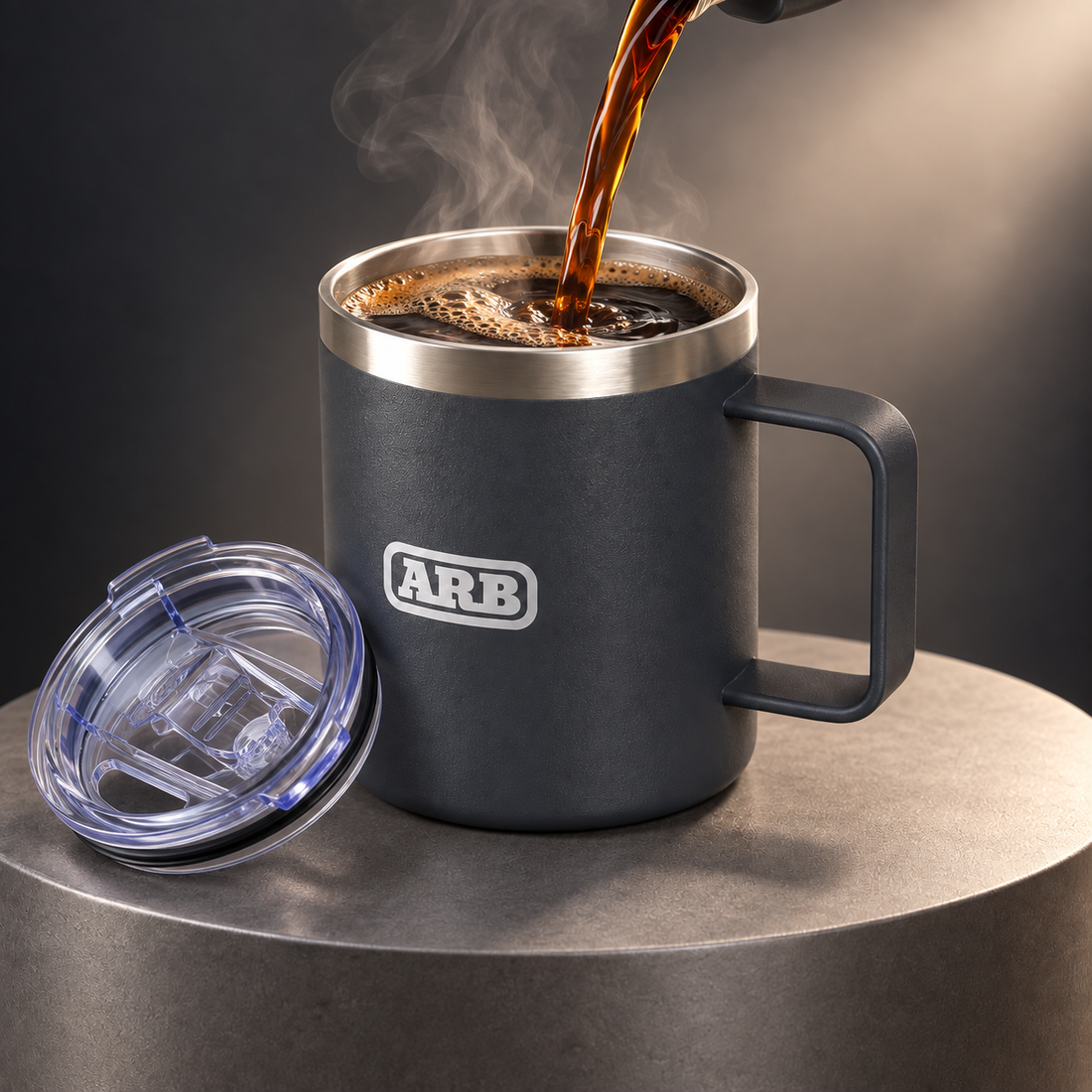 Taza de camper con tapa ARB