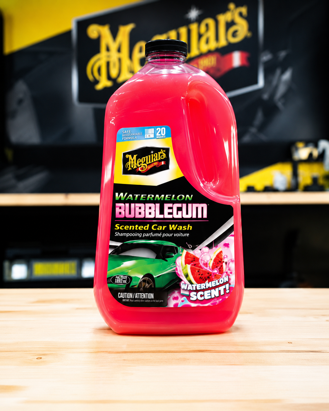Shampoo Meguiar’s Watermelon Bubblegum para Carro