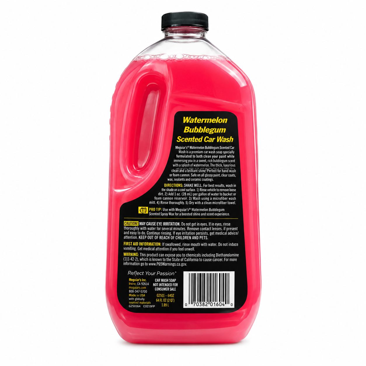 Shampoo Meguiar’s Watermelon Bubblegum para Carro